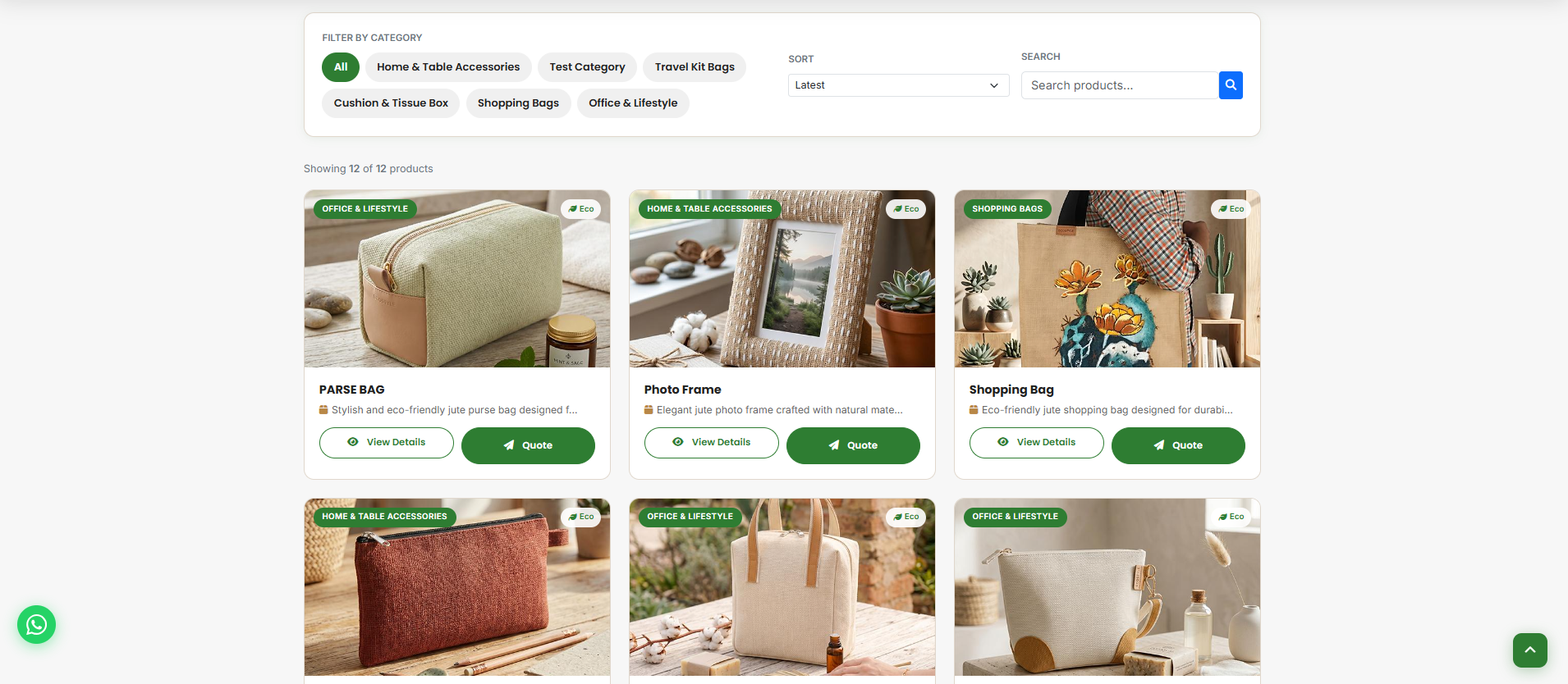 Eco-Friendly E-Commerce Web Application thumbnail 2
